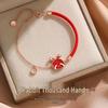 2023 Year of the Rabbit Zodiac Red Rope Bracelet – Women's Lucky Charm and Christmas Gift