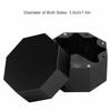 Octagonal Cue Chalk Box Holder Aluminium Alloy Pool Cue Chalk Holder  Billiards Game