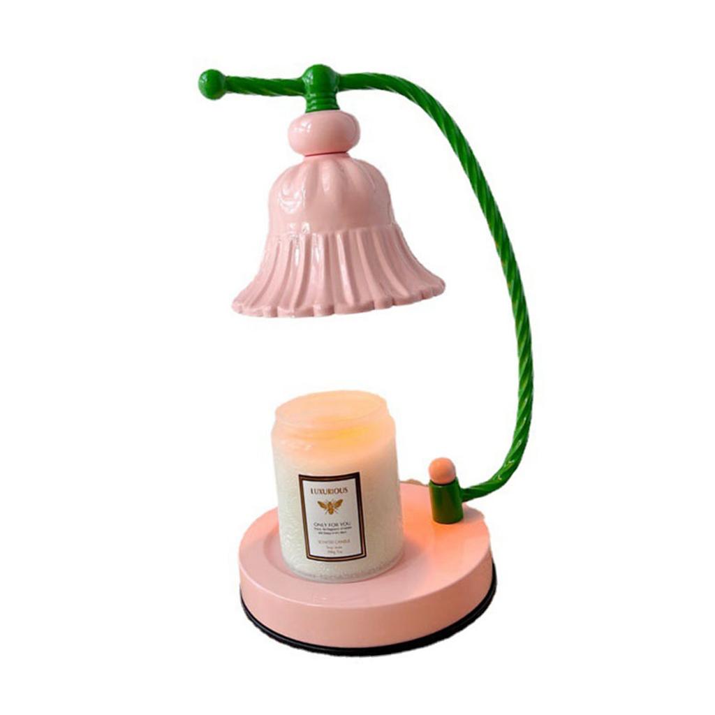 Лампа для подогрева свечей с регулируемой яркостью, бездымная, романтическая, европейская, металлическая, плавящаяся настольная лампа для