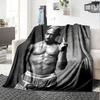1 шт. Плед в стиле Hip Hop 2Pac, Мягкий, Легкий, Для всех сезонов, Многоцелевой плед для дивана, кровати, офиса и пикников, Французский стиль с культовыми обложками альбомов и цитатами