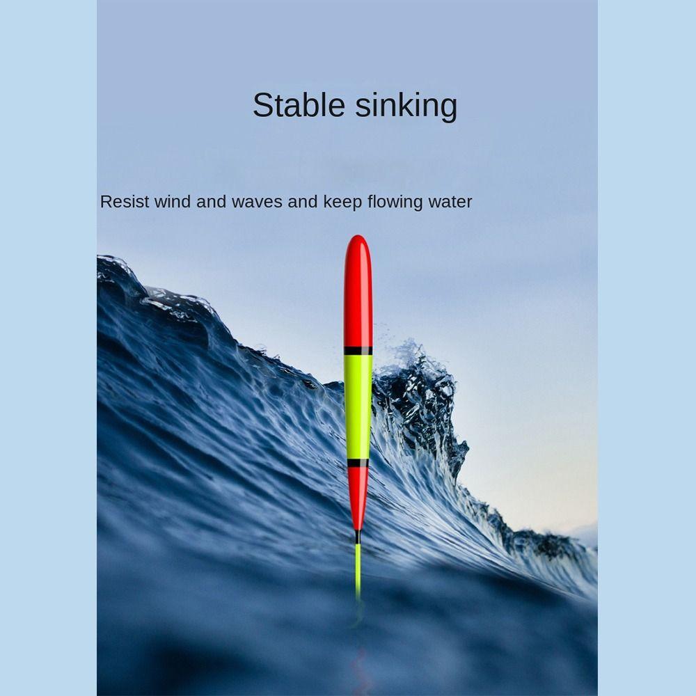 Eye-catching Triangle Tail Rocky Fishing Lure Float Slip Drift Tube Light Stick Floats Fishing