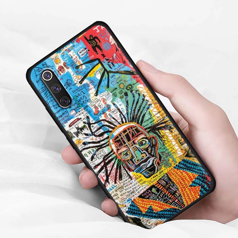 Чехол Jean Michel Basquiat Art Graffiti Comics для Xiaomi Note 10 Lite Pro, чехол для Xiaomi Mi 10s 10t 10 9t 9se 9 8 CC9 Lite Pro 