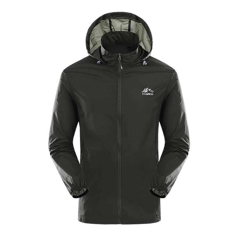 Новое худи мужское тонкое мужское куртка летняя ультратонкая дышащая одежда