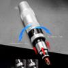 Detachable Impact Screwdriver Set Anti Slip Handle Screw Extractor Remover  Motorcycle