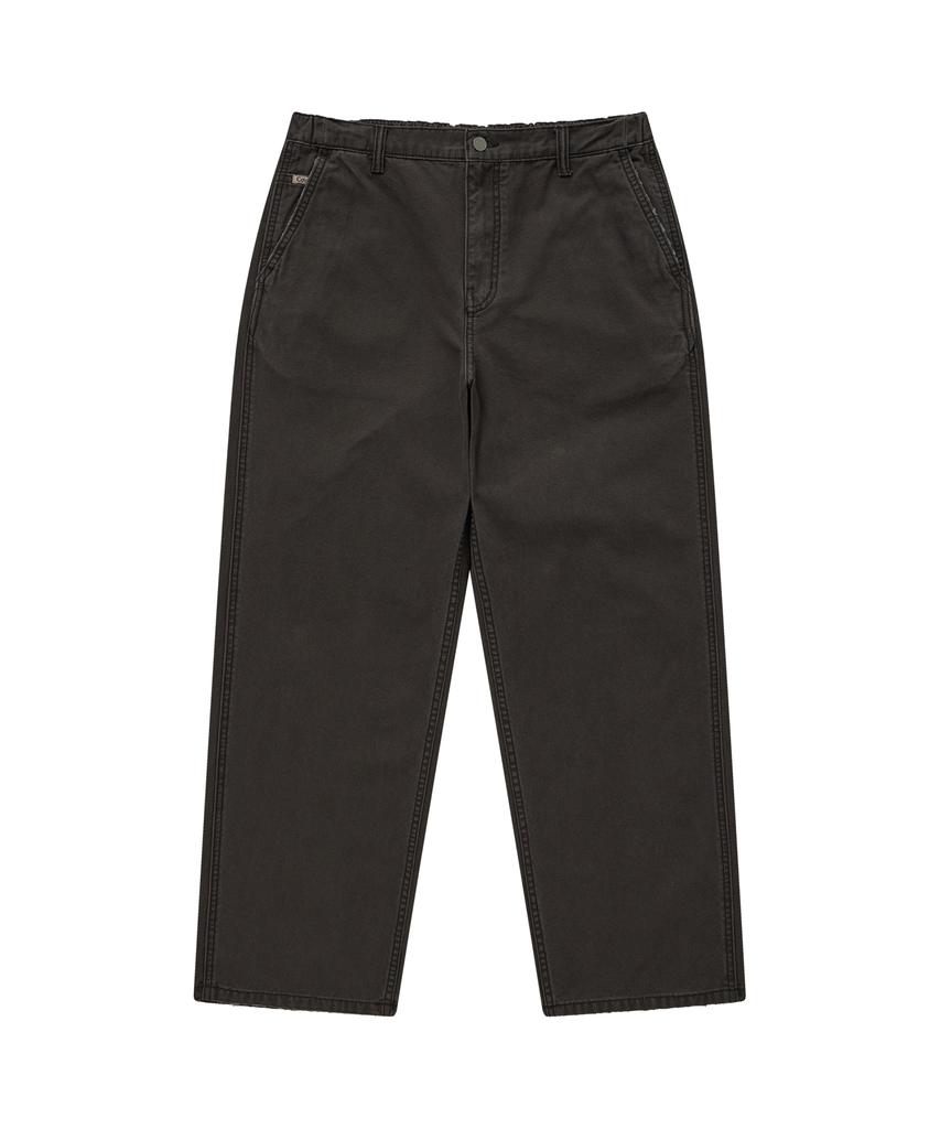 COVERNAT Loose Straight Dyed Work Jeans Dark Purple