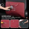 POOR1 Leather Car Seat Back Protector Kick-Proof Anti Slip Child Mat For Citroen Jumper Celysee Cactus Picasso Aircross Saxo Grand