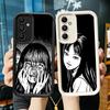 Чехол для телефона для Samsung Galaxy A17 A16 A15 A14 A13 Японский Хоррор Аниме A56 A36 A26 A55 A35 A25 A54 A34 A24 A53 A33 A23 A07 A06