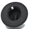 Jazz Hat, Top Hat, 3 Rivets Accessories, Solid Color Top Hat, Men's And Women's Wide Woolen Hat, Retro Large