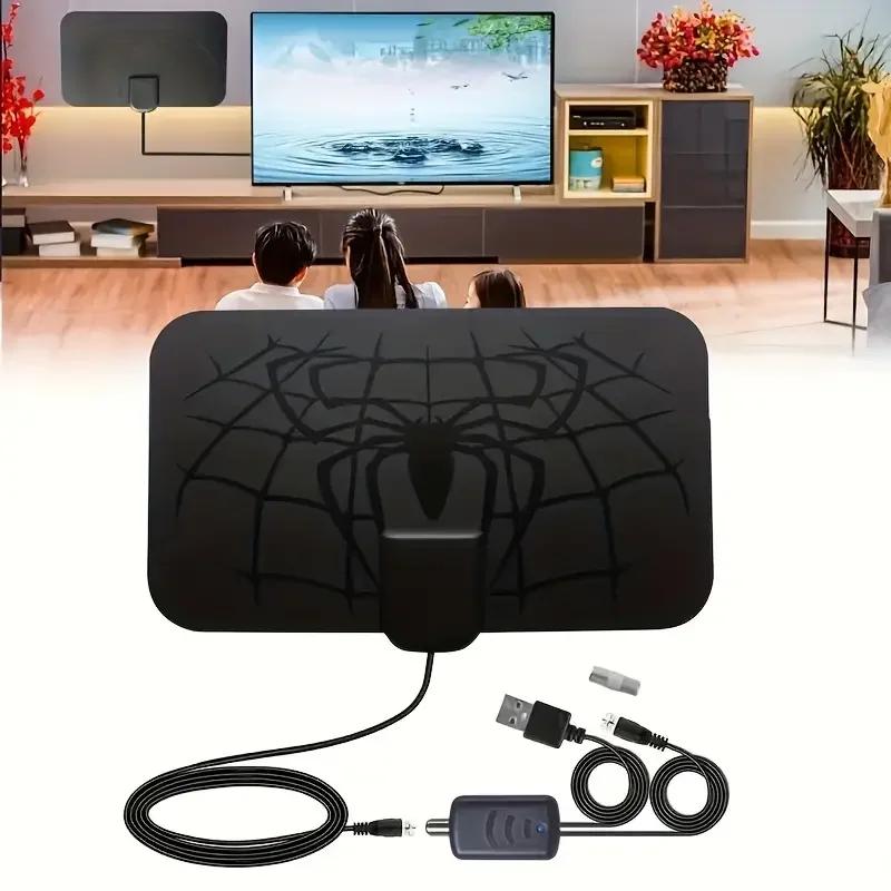 Усилитель сигнала телевизионной антенны 25 дБ регулируемый цифровой тв dtv box цифровой усилитель на 3000 миль активный внутренний автомобиль лодка кемпер