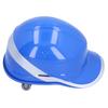 Синяя защитная каска, противоударная, регулируемая, со светоотражающей полосой для строительных площадок