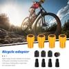 Bicycle Valve Adapter Presta to Schrader Valve Converter Rustproof Corrosion Resistant Durable Bicycle