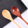 Chinese Style Tableware Flatware Kitchen Long Handle Spoons Wooden Spoon Coffee Spoon Soup Spoon