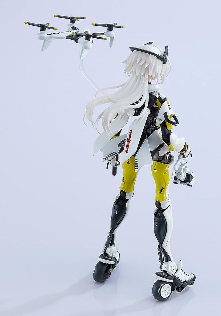 Max Factory Girl Engine MOTORED CYBORG RUNNER SSX 155ar Пластиковая Окрашенная Готовая Фигурка "KINETIC ASH" Немасштабная & Литой Металл