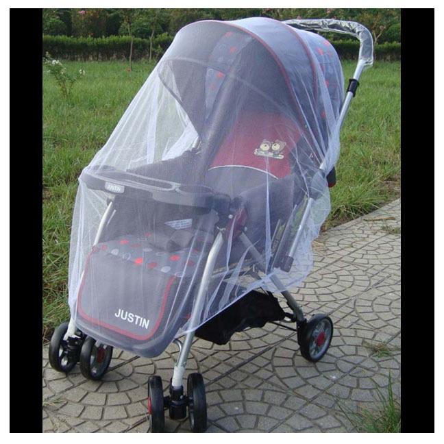 Universal Baby Stroller Full-Cover Mosquito Net - Dustproof & Encrypted Fabric