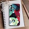 Чехол для телефона P-Nightmare Before Christmas для Samsung Galaxy A73, 21, 22, 32, 71, 53, 52, 51, 80, 5G, мягкий черный чехол