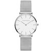RORIOS Business Mesh Cute Analog Quartz Stainless Silver B Women's Watch, Stylish, Classic, Simple, Style, Band, Popular, Watch, Movement, Steel,
