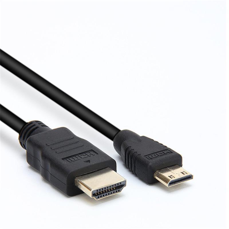 Кабель Mini HDMI - HDMI HD длиной 1 метр для планшетов, компьютеров и проекторов