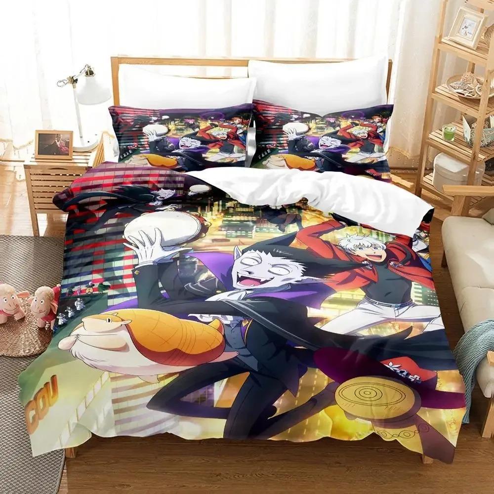 The Vampire Dies In No Time 2 Bedding Set Cartoon Anime Adult Kid Bedroom Duvet Cover Sets 3D Print Kawaii Anime