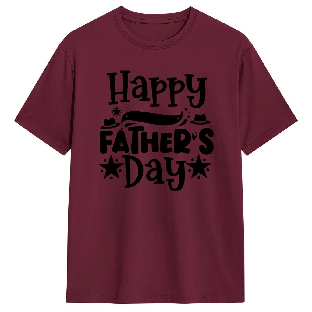 Fathers Day Unisex T Shirts Funny Tee Shirt Short Sleeve Round Neck Tshirt 100 Cotton New Arrival Tops