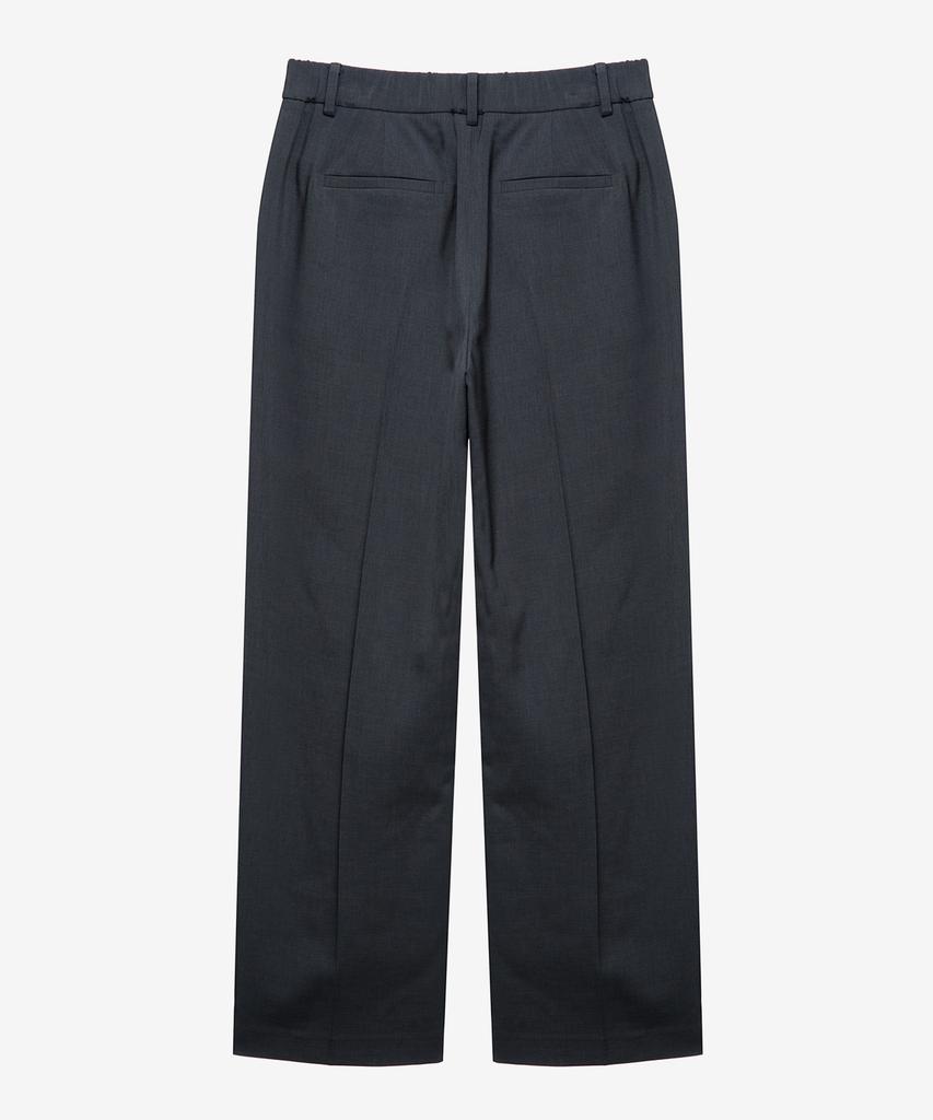 MIND BRIDGE WOMEN [W] Single-Pleat Wide Elastic Waist Slacks - 3 Colors