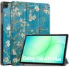 Чехол для планшета Samsung Galaxy Tab A11 Plus, трехскладной чехол-книжка с подставкой, многоугольная обложка-folio