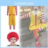 Cosplay Costume Mcdonalds Halloween Role Playing Party Children Adult Clothing