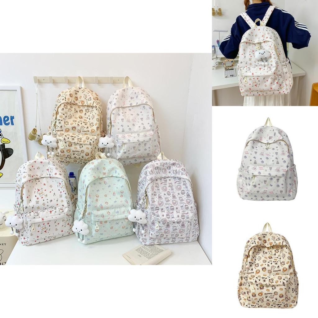 Sanrio Cartoon Animal Backpack With Breathable Fabric For School Students