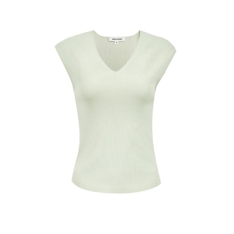 VEROMODA 2025 Autumn V-Neck Sleeveless Knit Top