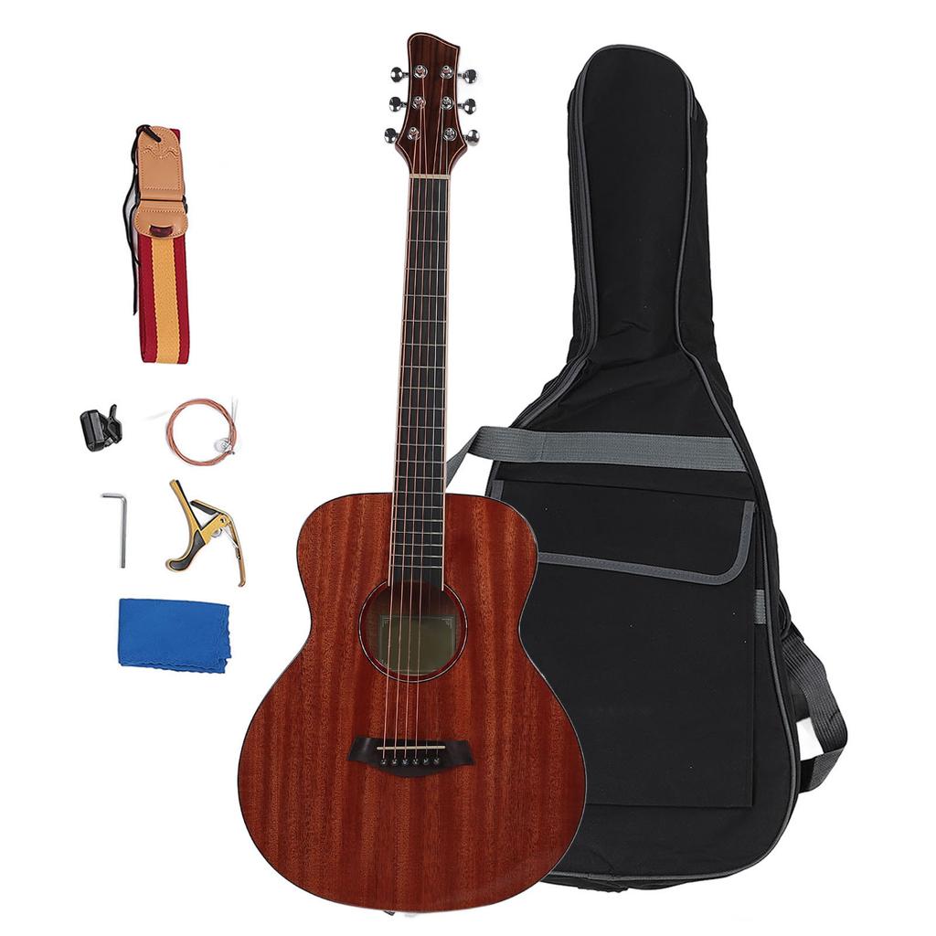 Деревянный набор гитар народный акустический 36 дюймов детский взрослый начинающий музыкальный инструмент для IRIN 3670 ретро