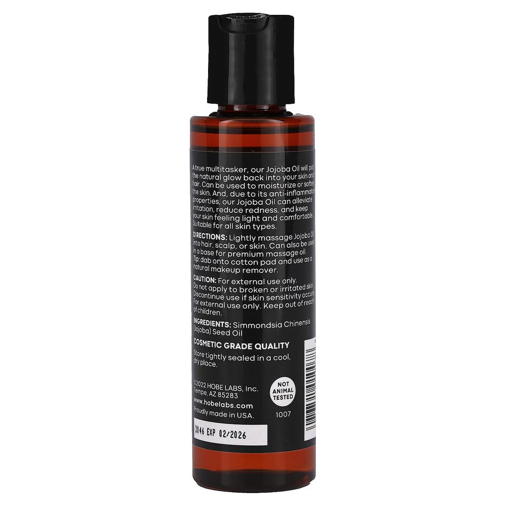 Essentials, Organic Jojoba Oil, 118 Ml (4 Fl Oz)