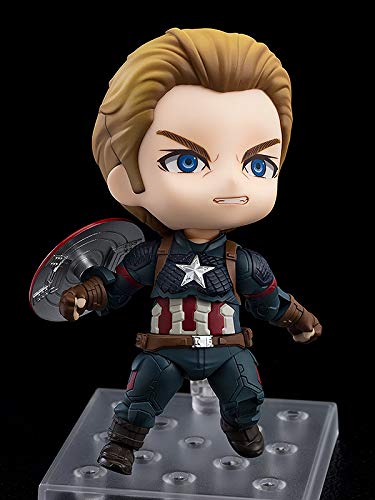 Nendoroid Endgame Captain America Endgame Edition Стандартная окрашенная подвижная фигурка Avengers Ver. Немасштабируемый АБС и ПВХ