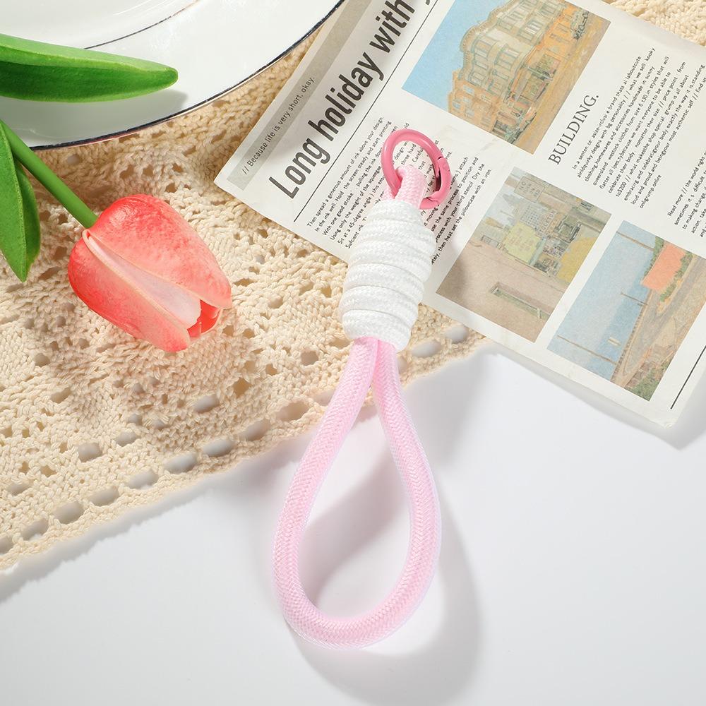 Плетеный шнурок-сетка для подвешивания, анти-потеряющийся плетеный шнурок, брелок для ключей, аксессуары для самостоятельного изготовления