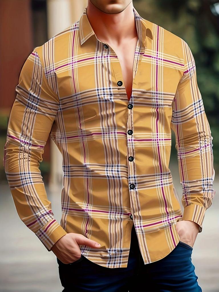 Dragon Print Long Sleeve Shirt, Bold Gothic Design for Unique Style