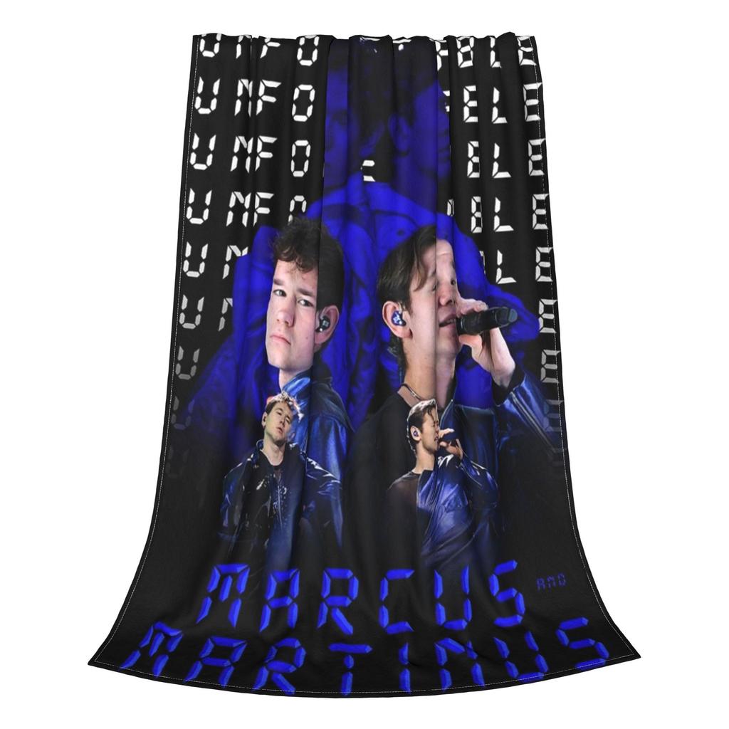 Фланелевое одеяло Marcus And Martinus Незабываемые Евровидения Швеция Плюшевые одеяла Постельное белье для дивана Спальни Путешествия