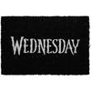 Paillasson - SD TOYS - Wednesday - Fibre De Coco - Vinyle Antidérapant - 60 X 40 Cm