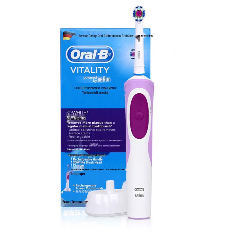 Oral-B D12 2D Sonic Перезаряжаемая электрическая зубная щетка - Случайный цвет