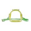Fluoreszierende Gelee-Tasche Transparent Crossbody-Tasche Damen Umhängetasche Das Wasser-Spritz-Fest