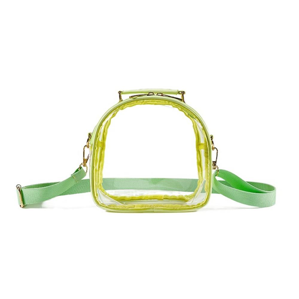 Fluoreszierende Gelee-Tasche Transparent Crossbody-Tasche Damen Umhängetasche Das Wasser-Spritz-Fest