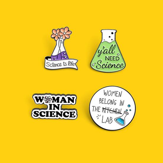 Брошь на булавке с буквами, украшение для стакана, унисекс, милая мультяшная брошь, значок, декор для одежды