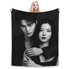 Dear X Warm Soft Blanket  Students Plush Throw Blanket Funny Bedroom Flannel Bedspread Sofa Bed Cover