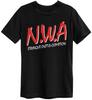 Amplified NWA Straight Outta Compton Mens Black T Shirt NWA Classic Tee T Shirt
