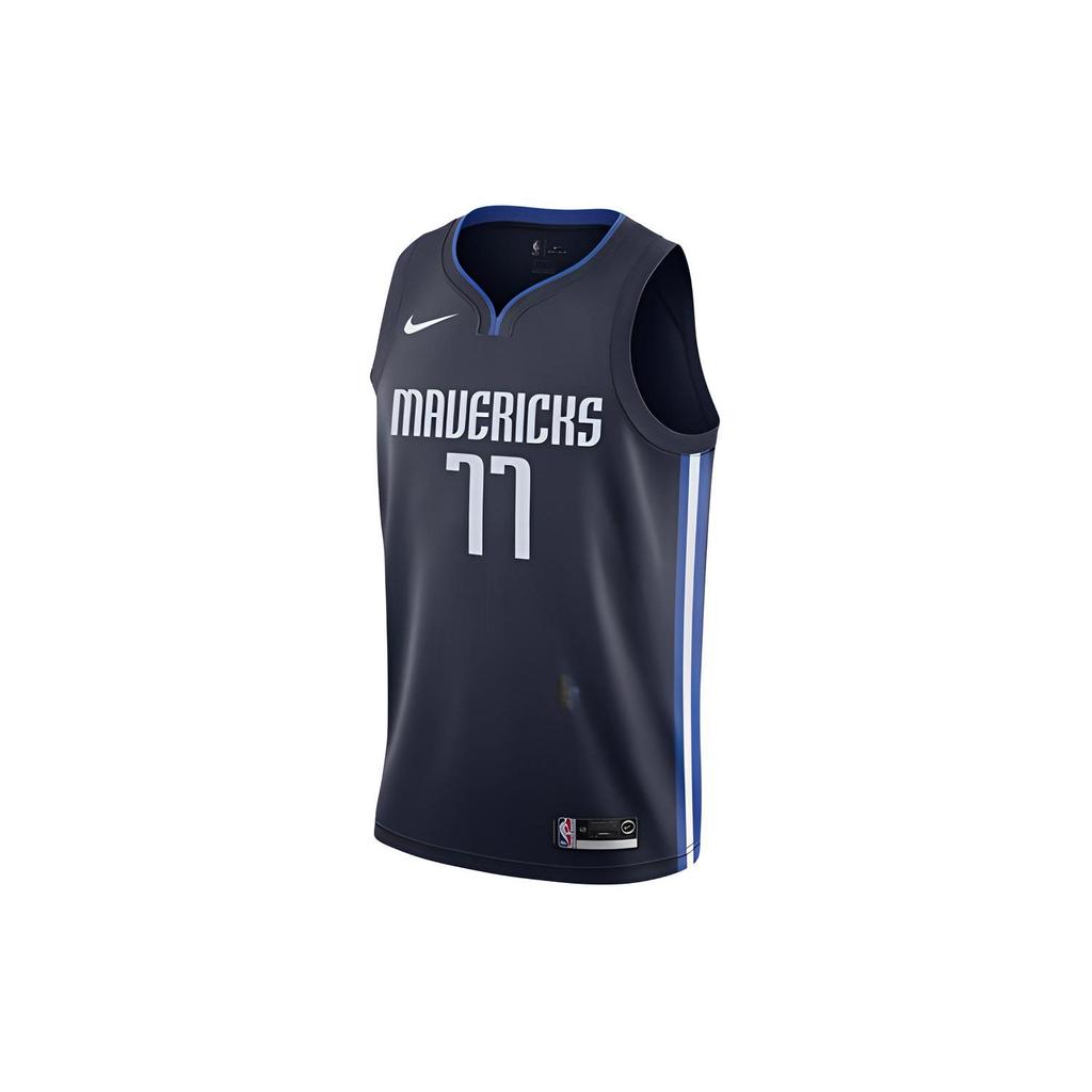 Nike NBA Swingman Jersey Dallas Mavericks Luka Doncic Edition 2019-2020 Season Men Basketball Vest Blue AT9797-422