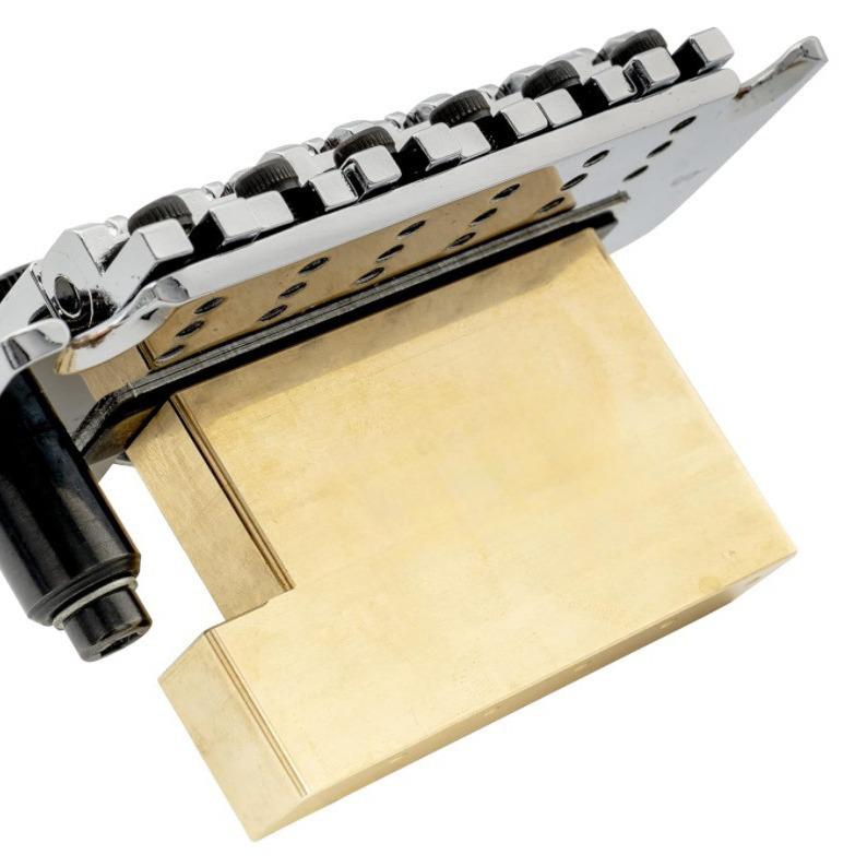 Электрогитара с двойным запирающим тремоло Floyd Rose и латунной базой (32/34/37/42 ММ)