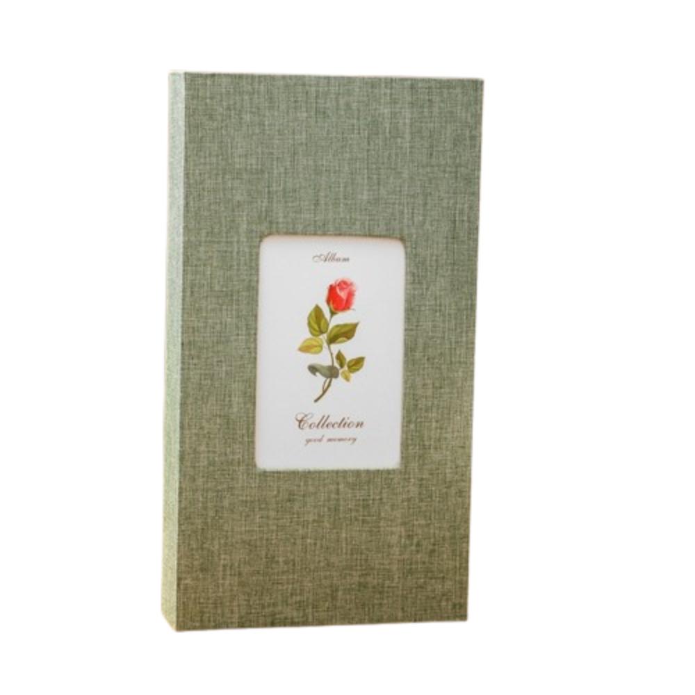 Linen Photo Album 6-Inch Picture Albums Slip-in Style Souvenir Photos Books Wedding