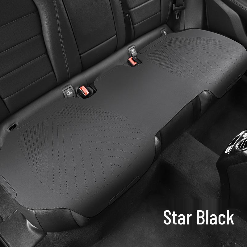 Универсальный замшевый комплект подушек для автомобильного сиденья - Всесезонный, Трехкомпонентный, Готовый к лету, Тонкая подушка с поясничной поддержкой.