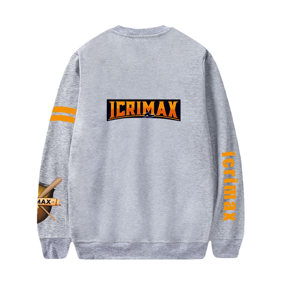 Мужские худи Icrimax с принтом, толстовки с капюшоном и круглым вырезом, мужские пуловеры, мужские топы, уличная одежда, спортивный костюм для улицы