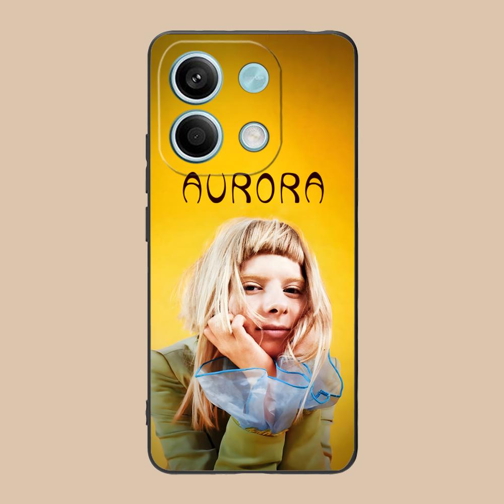 Aurora Aksnes Matte TPU Mobile Phone Case for POCO M7 M6 M5 M4 M3 X7 X6 X5 X4 X3 Pro GT 5G Colorful Printing Cover
