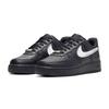 Nike Air Force 1 Black Silver Abrasion Resistant Abrasion Resistant Low top Skateboard Shoes Unisex Silver CW2288-111(Team963-)