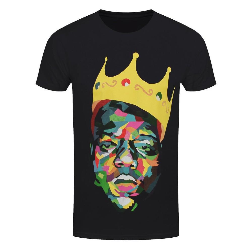 Notorious B.I.G TShirt Biggie Smalls Official Crown New Black Unisex T-Shirt