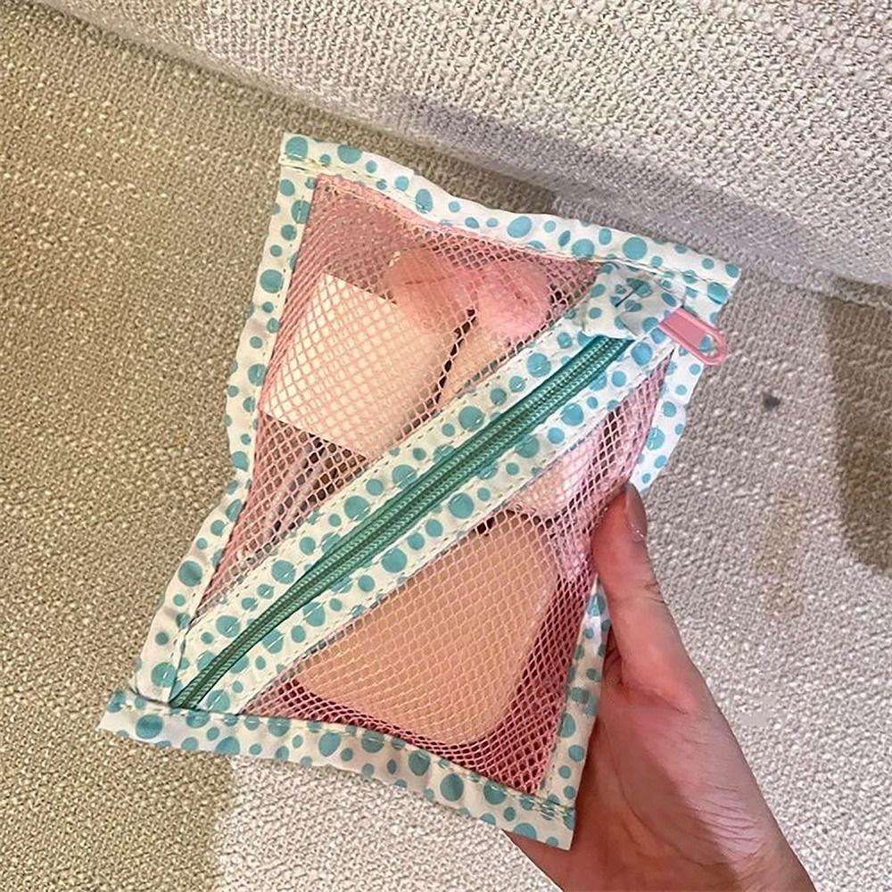 Zipper Closure Mesh Storage Bag Portable Zipper Organizer Bag Charger Organizer Charger Storage